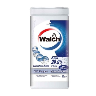 WALCH Walch Disinfectant Wipes High Efficiency 84s