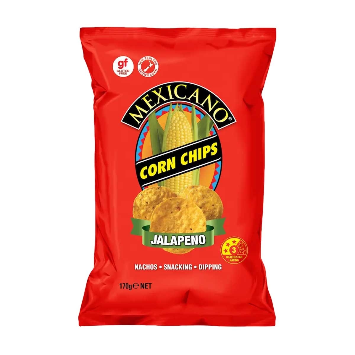 MEXICANO Corn Chips - Jalapeno