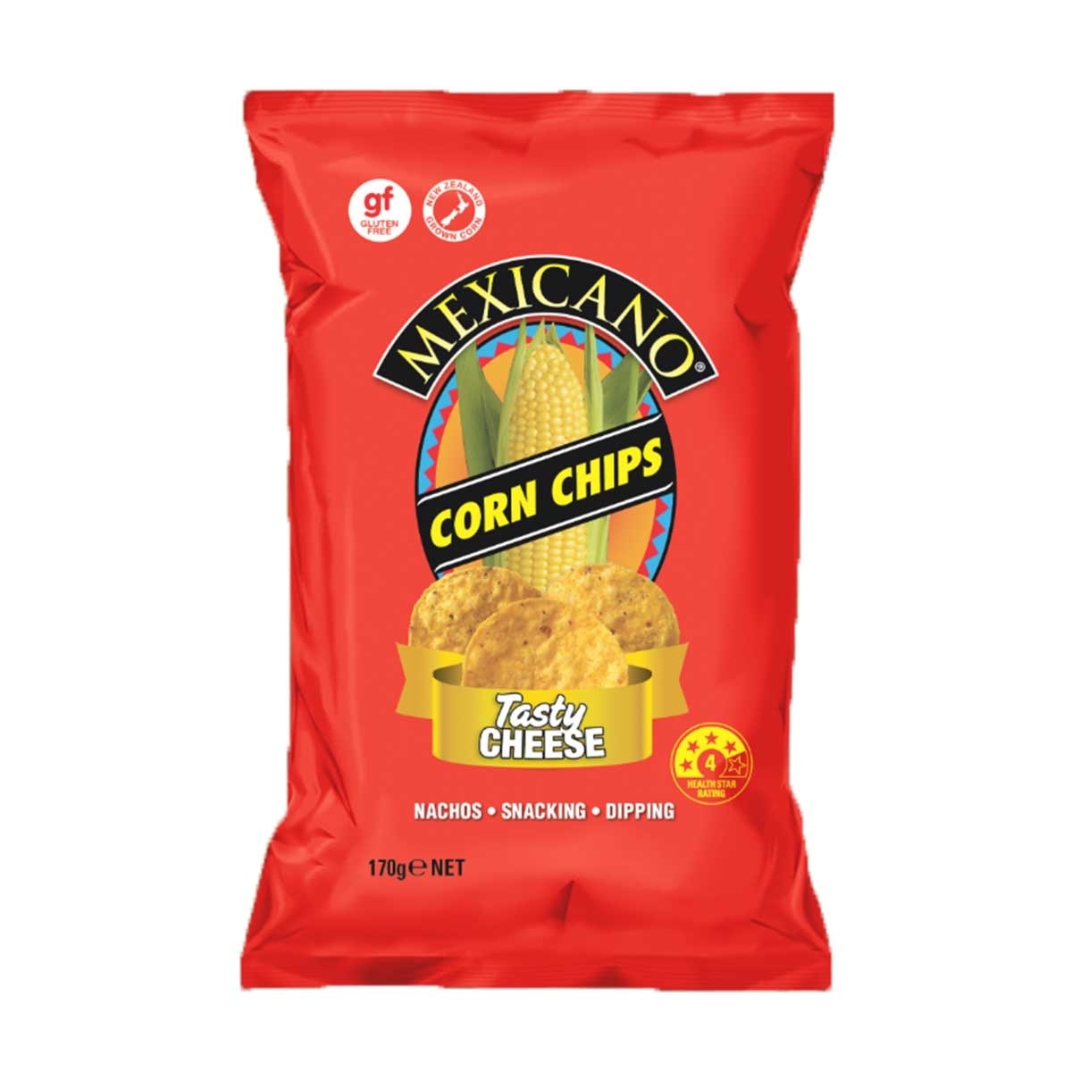 MEXICANO Corn Chips - Tasty Cheese