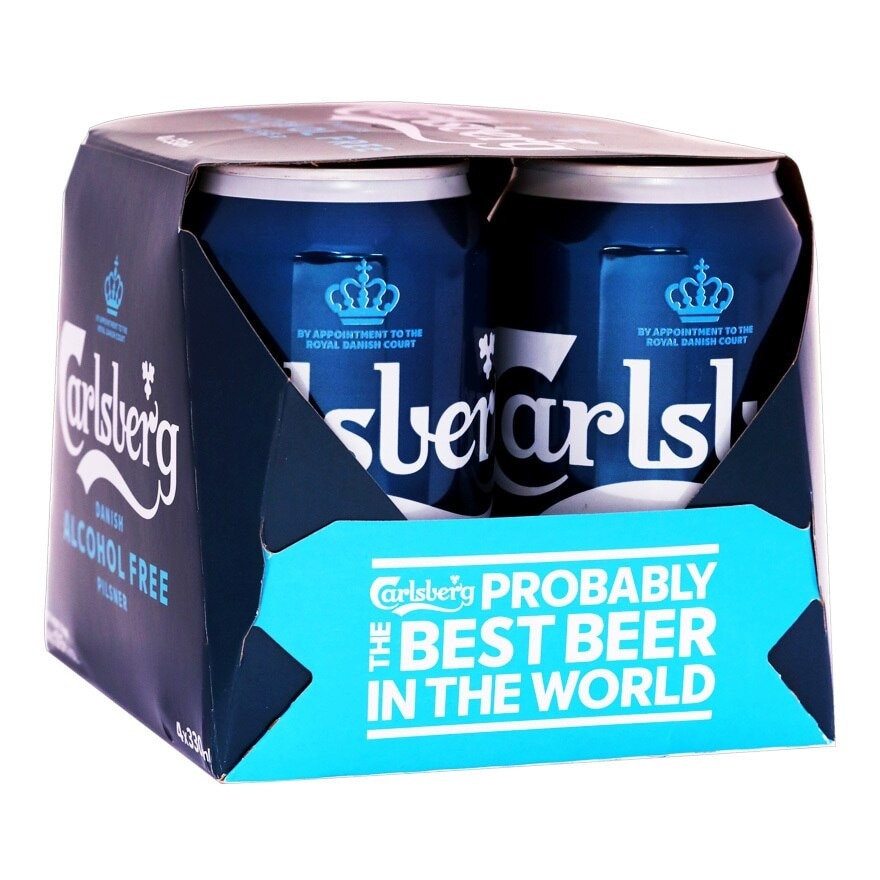 Carlsberg 嘉士伯 無酒精４罐裝