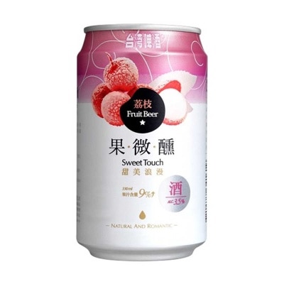 TAIWAN BEER Sweet Touch Fruit Beer - Lychee