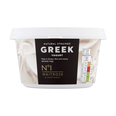 WAITROSE Greek Strained Yogurt - Natural [ Greece](chilled 0-4°c)