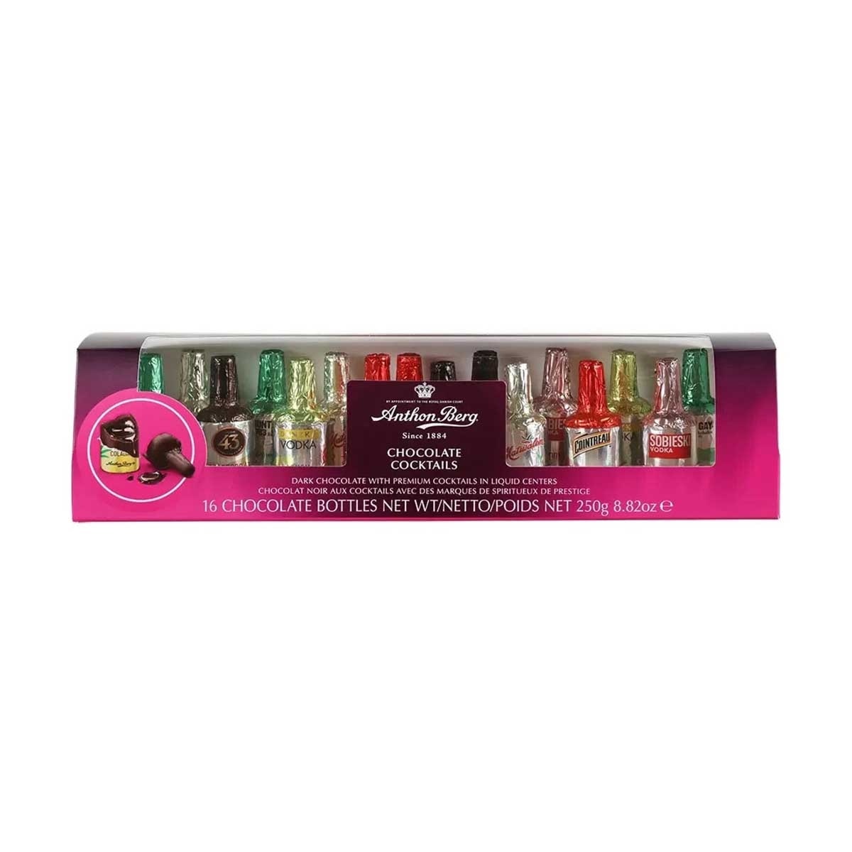 ANTHON BERG Cocktail Tube Chocolate 16pcs