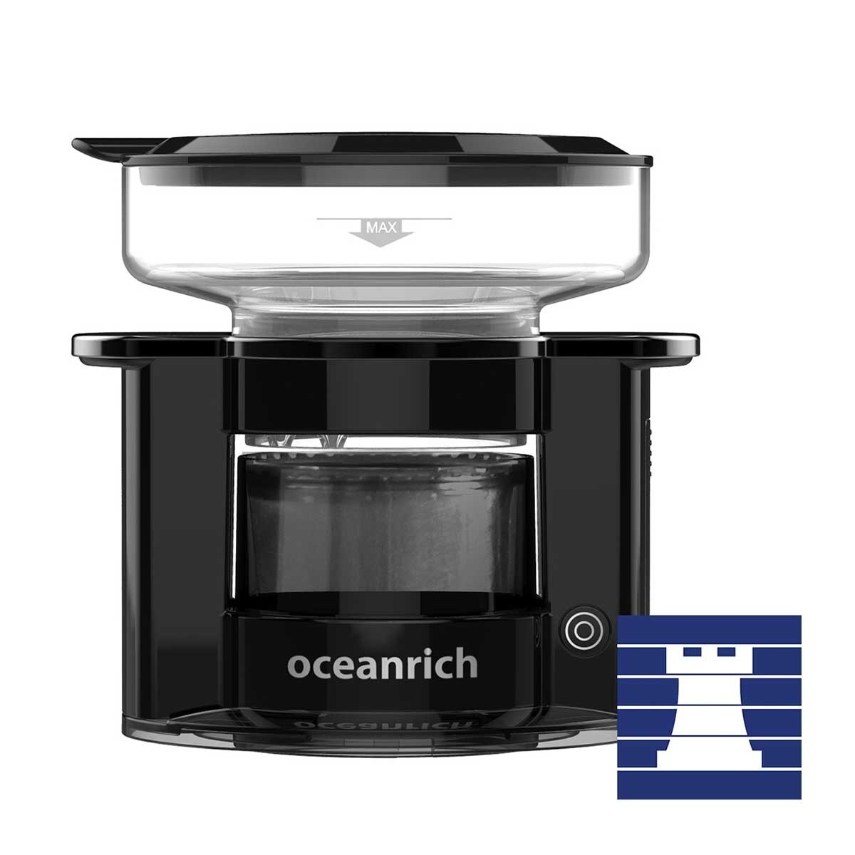 OCEANRICH Oceanrich Mini Pour Over Coffee Maker [black]  [fortress]