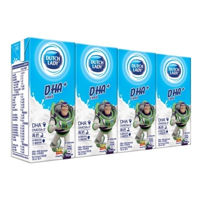 DUTCH LADY Dha Milk Beverage 4 X 180 Ml