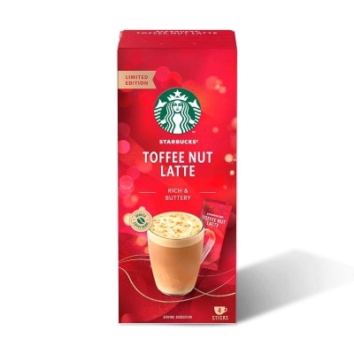 星巴克 星巴克™ 拖肥果仁牛奶咖啡即溶咖啡 4片