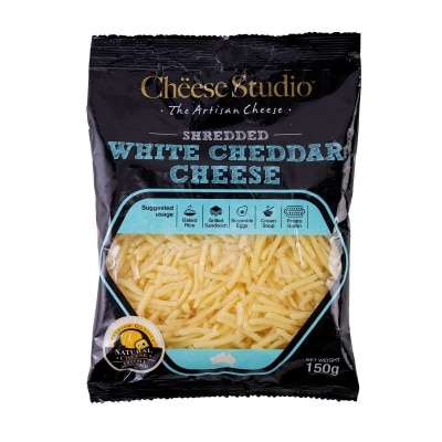 CHEESE STUDIO Shredded White Cheddar Cheese