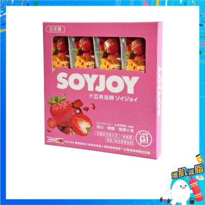 Soyjoy大豆果滋棒 (士多啤梨) 4x27克
