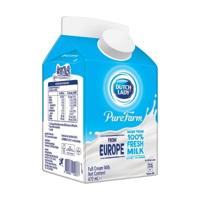 DUTCH LADY Full Cream Milk 470 Ml