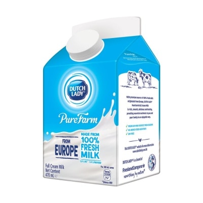 DUTCH LADY Full Cream Milk 470 Ml