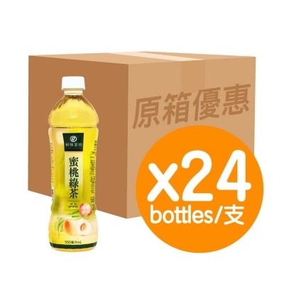 RIKYU CHASAKU Peach Green Tea (case)