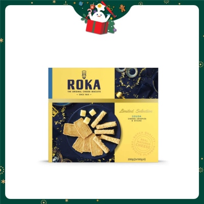 ROKA 高達芝士薄脆餅及高達芝士脆條禮盒