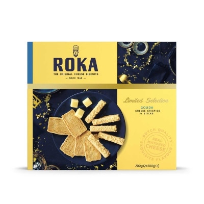 ROKA 高達芝士薄脆餅及高達芝士脆條禮盒