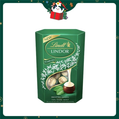 LINDT Lindor Dark Mint Cornet