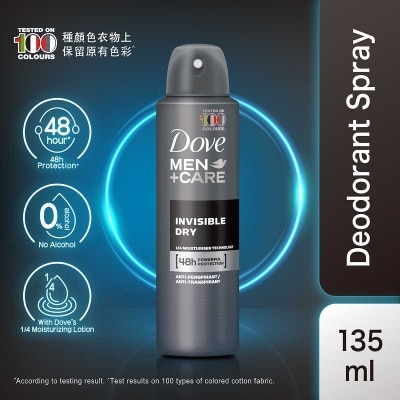 DOVE Men Aerosol 135ml - Invisible Dry
