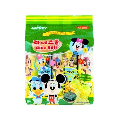 AJITENKA Disney Rice Roll (seaweed Flavour)