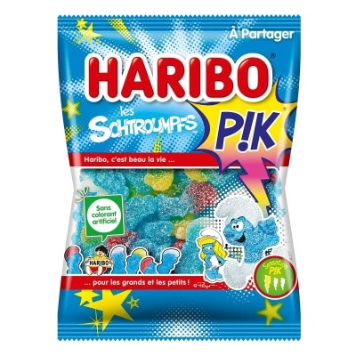 HARIBO The Smurfs Pik Sour Candy Gummy