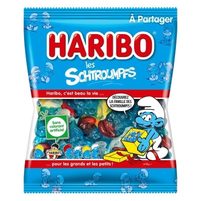 HARIBO The Smurfs Les Schtroumpfs Candy Gum