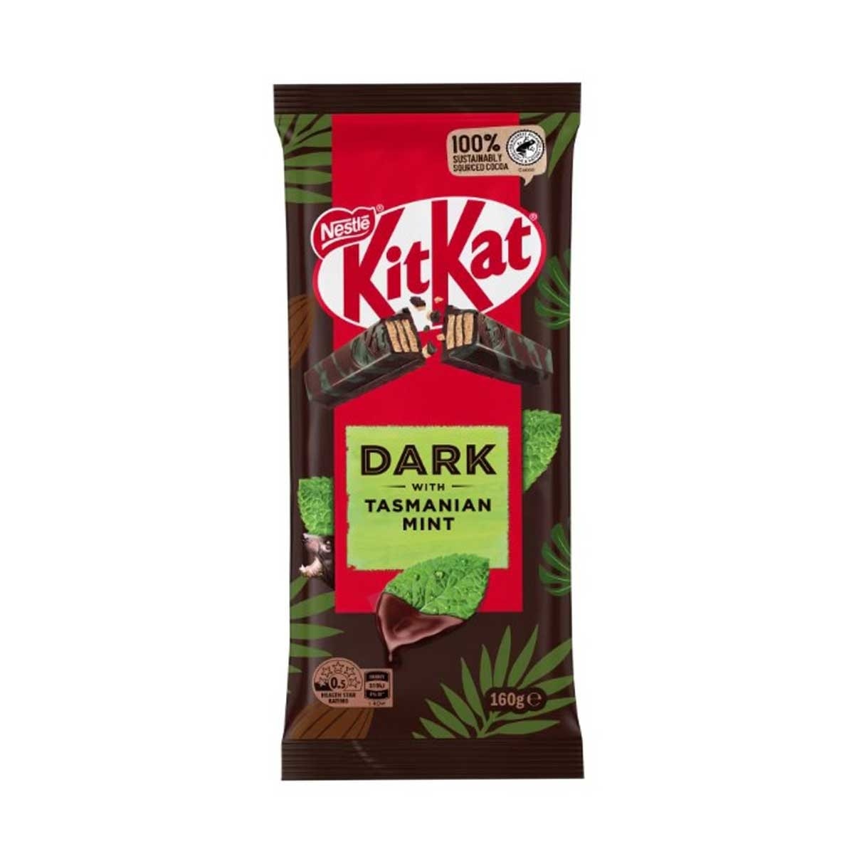 NESTLE Kit Kat Tasmanian Dark Mint Choc