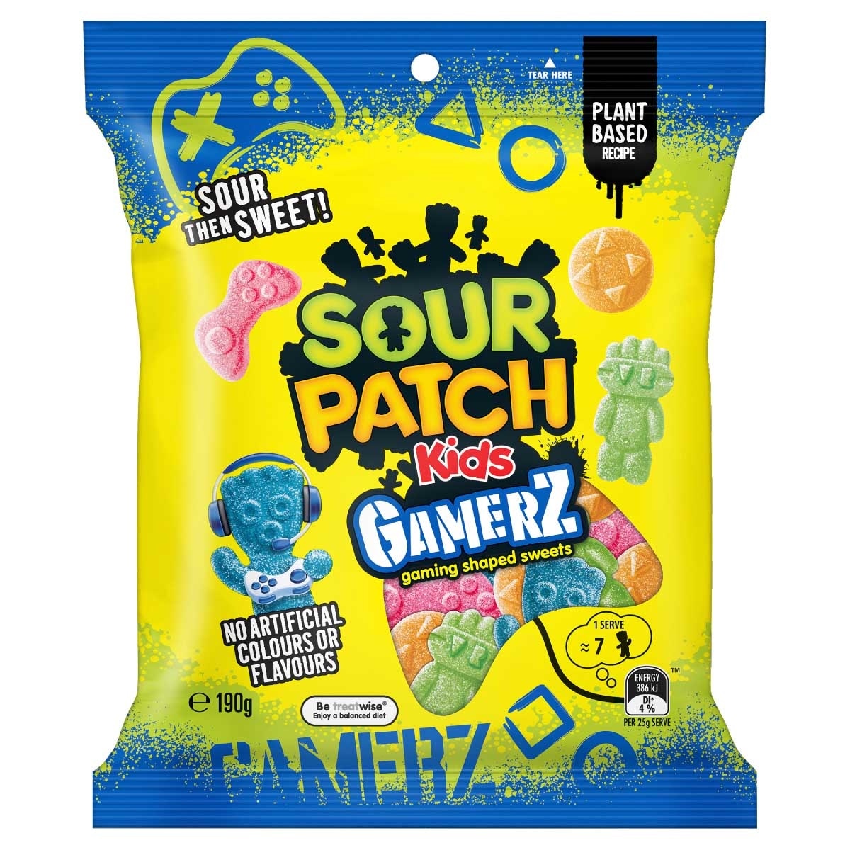 SOUR PATCH 遊戲造型酸甜軟糖