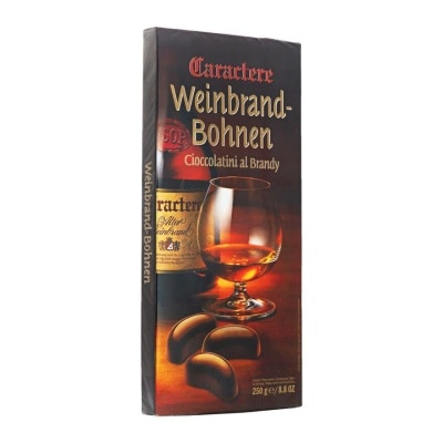 CARACTERE Weinband Brandy Beans Chocolate