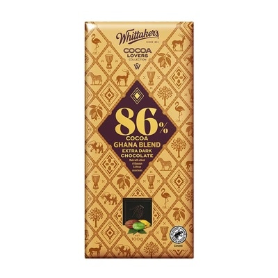 WHITTAKER'S ８６％可可加納特濃黑巧克力