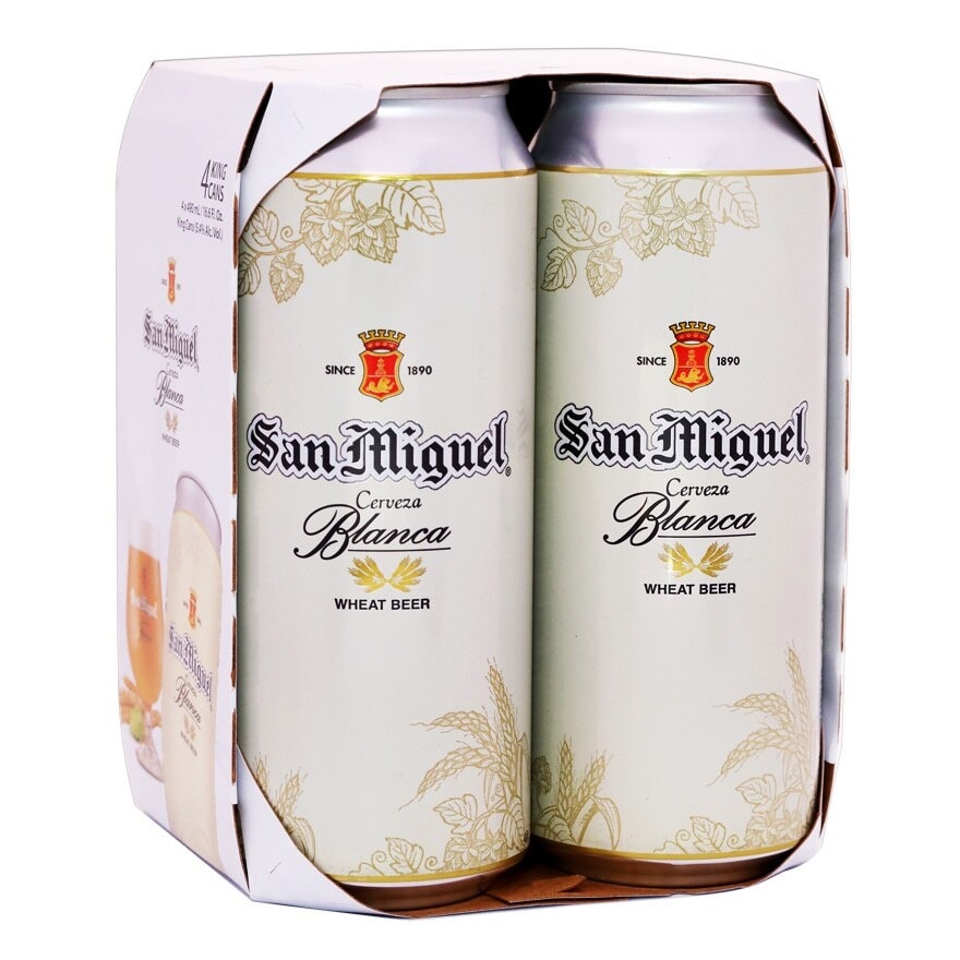 SAN MIGUEL San Miguel Cerveza Blanca King Can