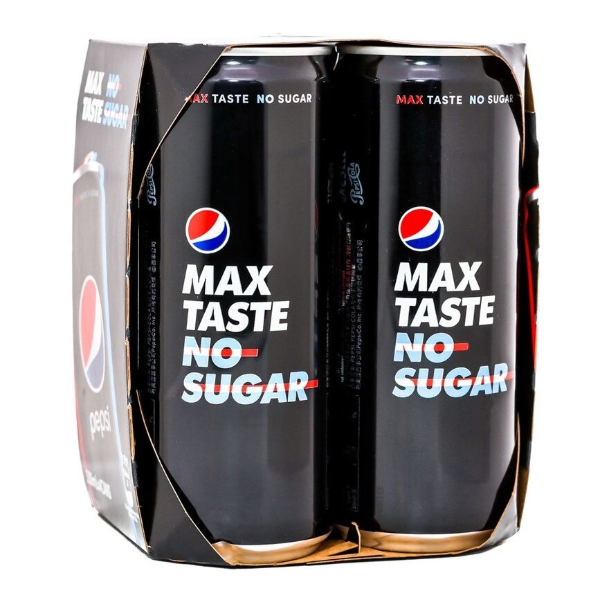 百事 百事可樂無糖４罐裝