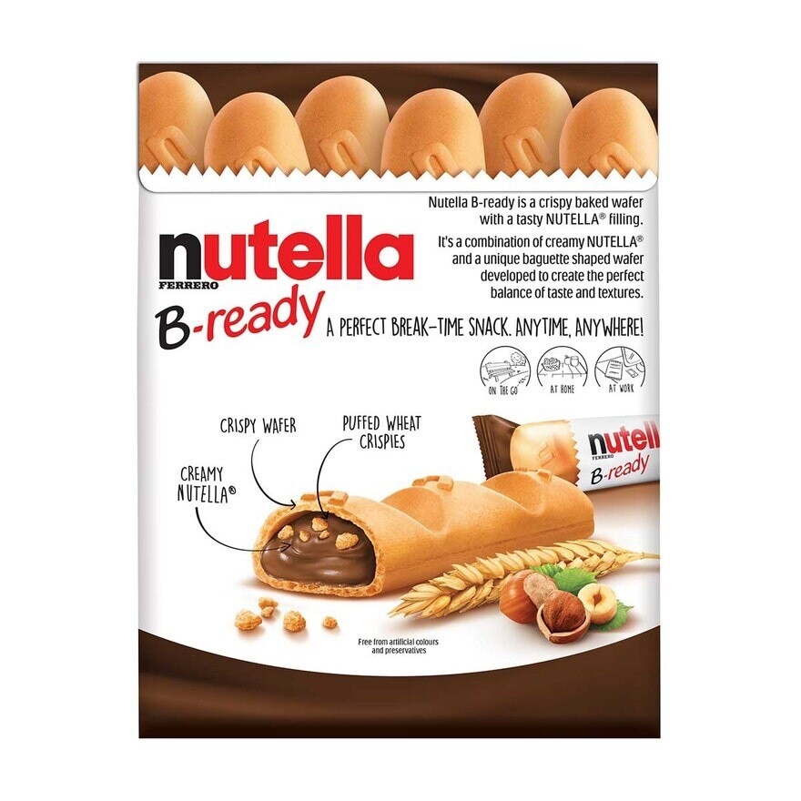 NUTELLA Nutella B-ready T6 132g