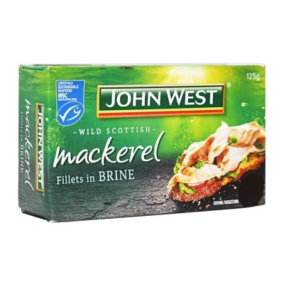 JOHN WEST Mackerel Fillet In Brine