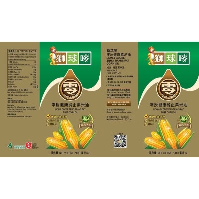LION & GLOBE Pure Corn Oil (zero Trans fat) image