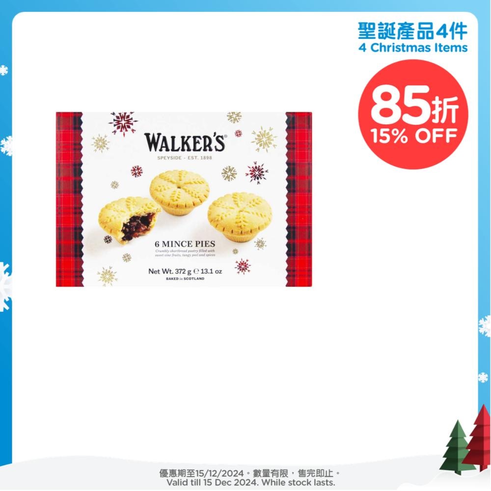 WALKERS Luxury Mince Pies