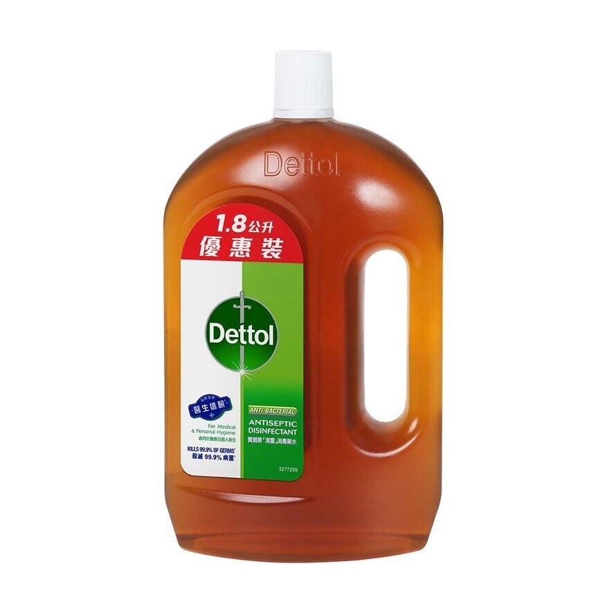 DETTOL Antiseptic Liquid 1.8l+1.2l Pk+gift