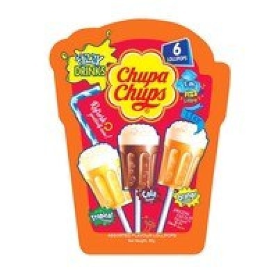 CHUPA CHUPS 3d Soft Drink Lollipop 6u