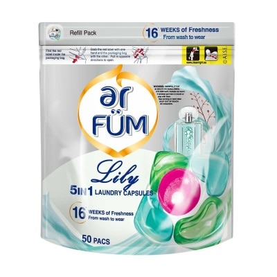 AR FUM Arfum 5in1 Laundry Capsules Lily 50s