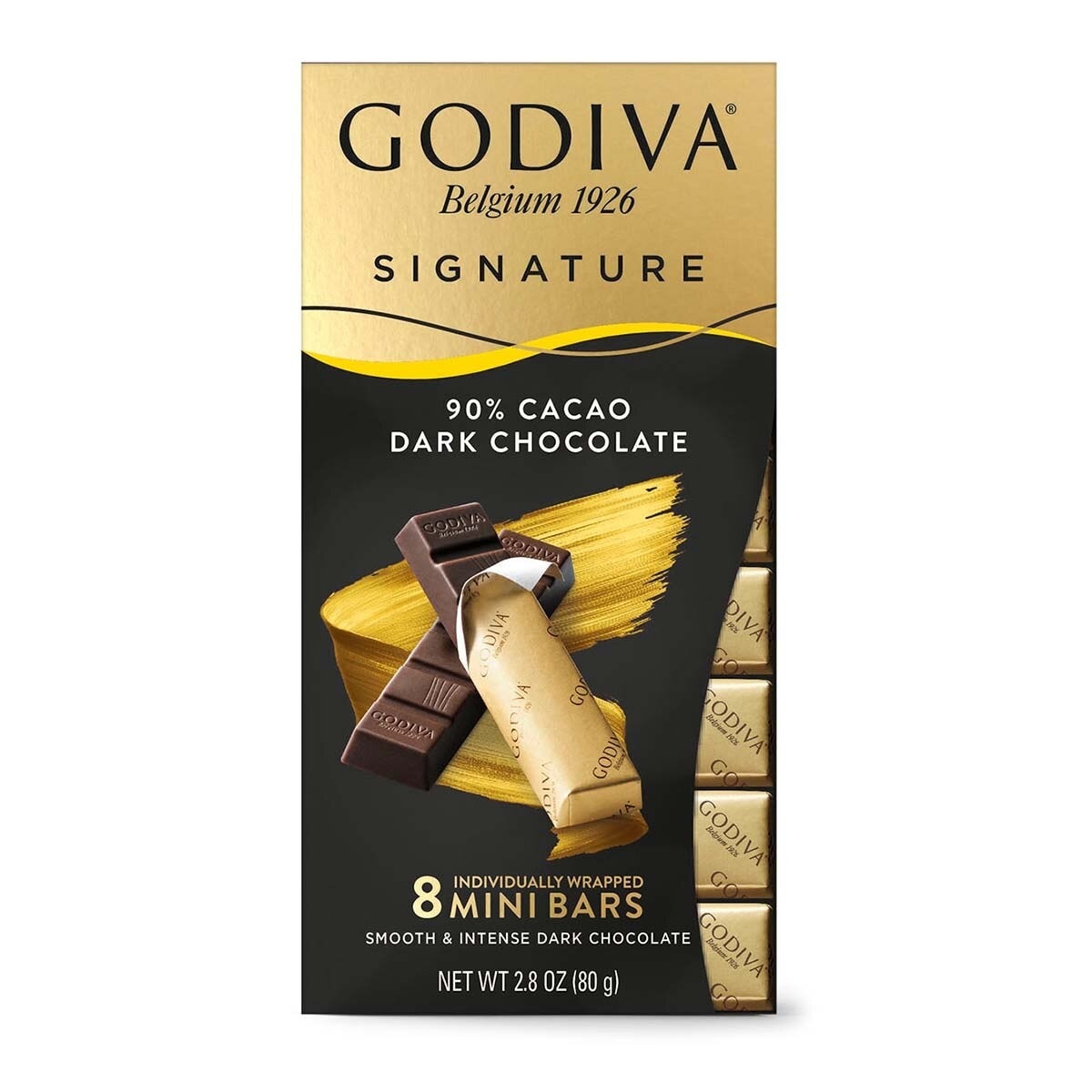 GODIVA Signature 90% Dark Chocolate