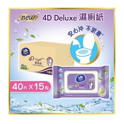 VINDA Vinda Moist Flushable Tissue 15s