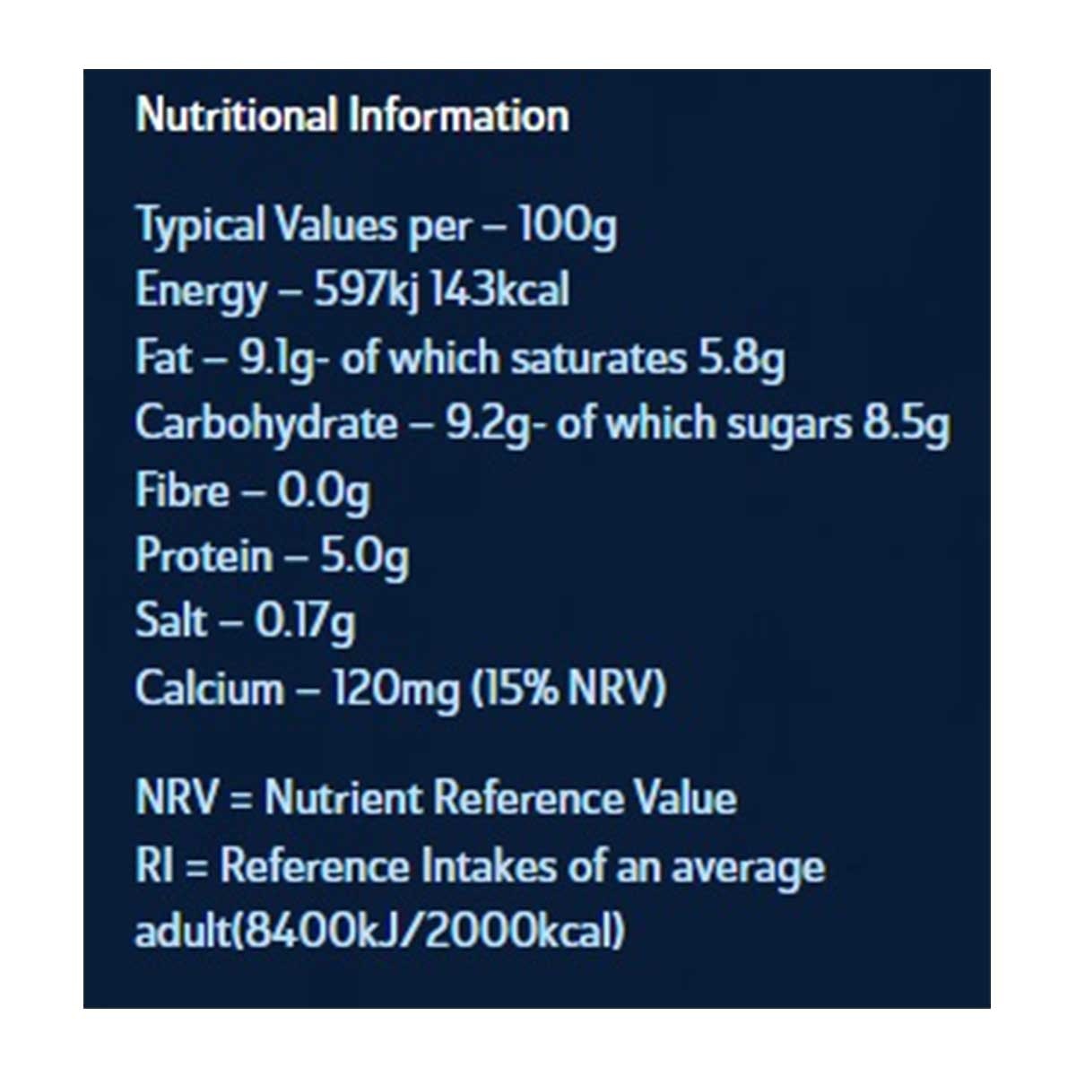TIMS DAIRY 希臘式乳酪—雲呢拿味[英國] (冷凍 0-4°c)