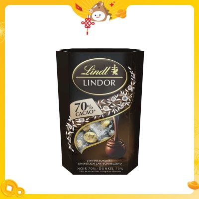 瑞士蓮 LINDT 瑞士蓮特級純味可可70%軟心朱古力 200克