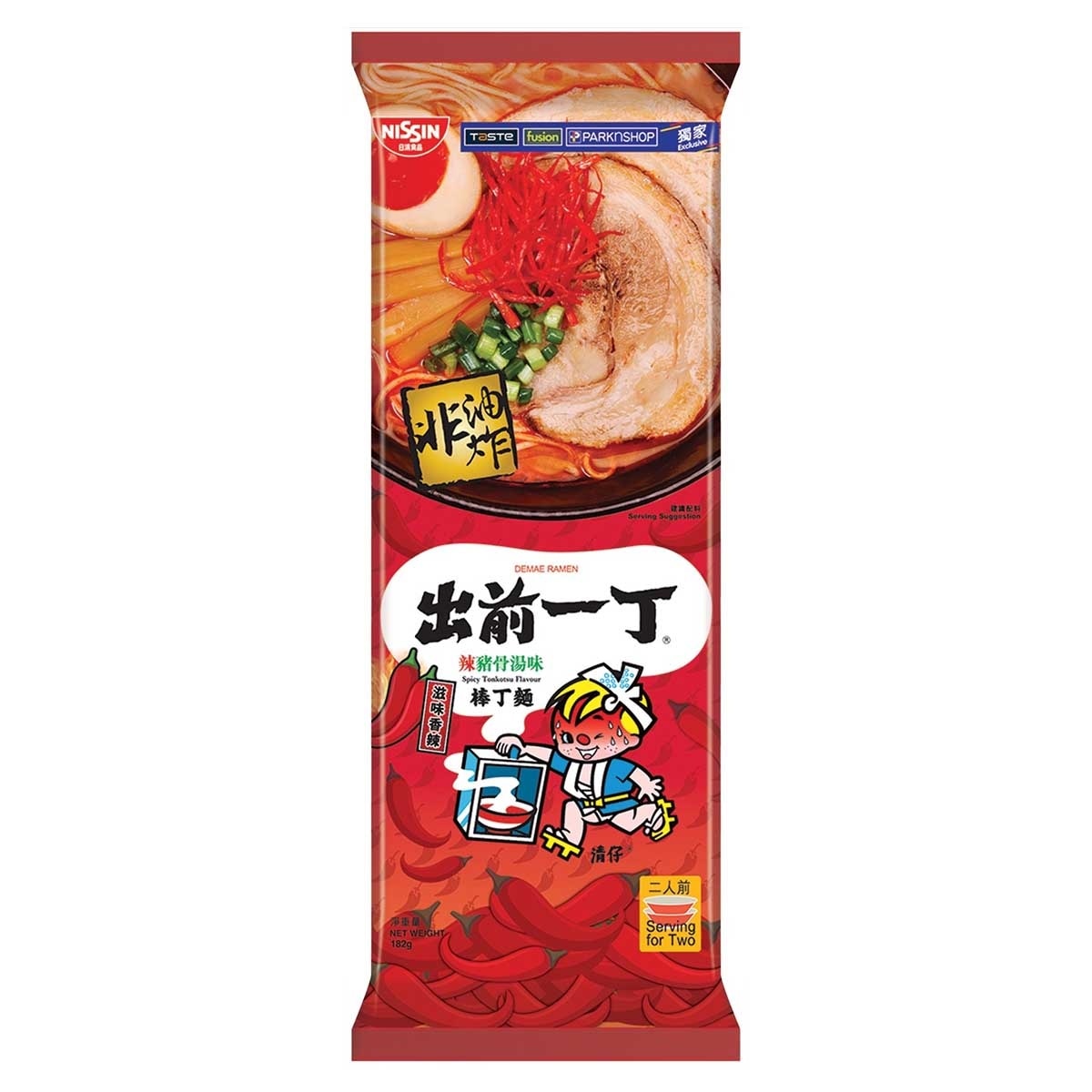 出前一丁 棒丁麵辣豬骨湯味即食麵