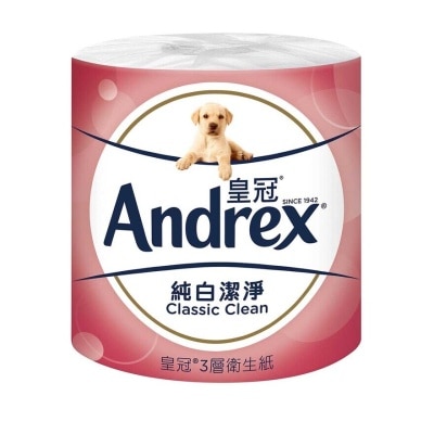 ANDREX Andrex Clean Roll Bath Tissue 3ply 27r