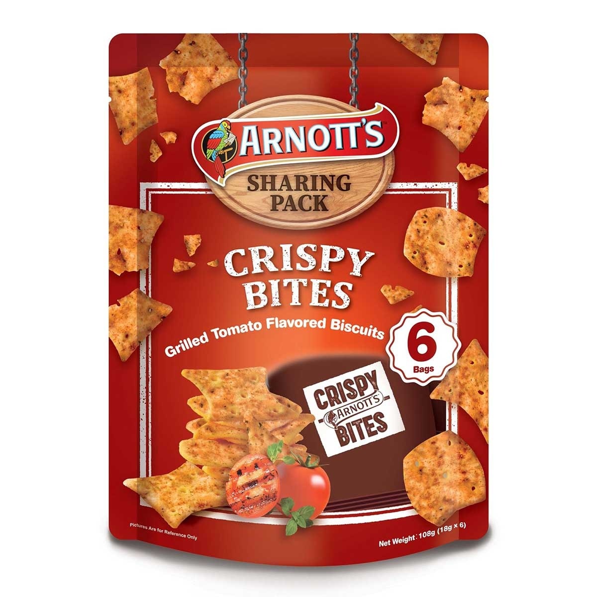 ARNOTT'S Cripsy Bites Grilled Tomato