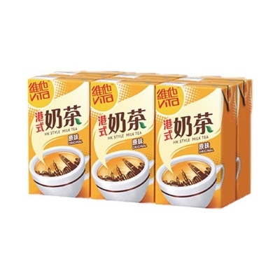 維他 原箱港式奶茶飲品２５０毫升６包裝Ｘ４