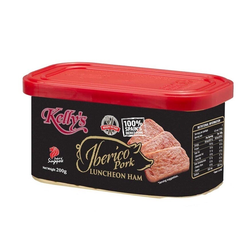 凱莉 伊比利亞黑毛豬午餐肉