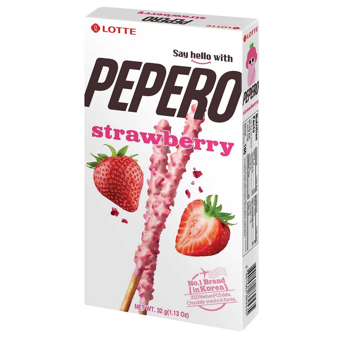 LOTTE Strawberry Cookie Pepero