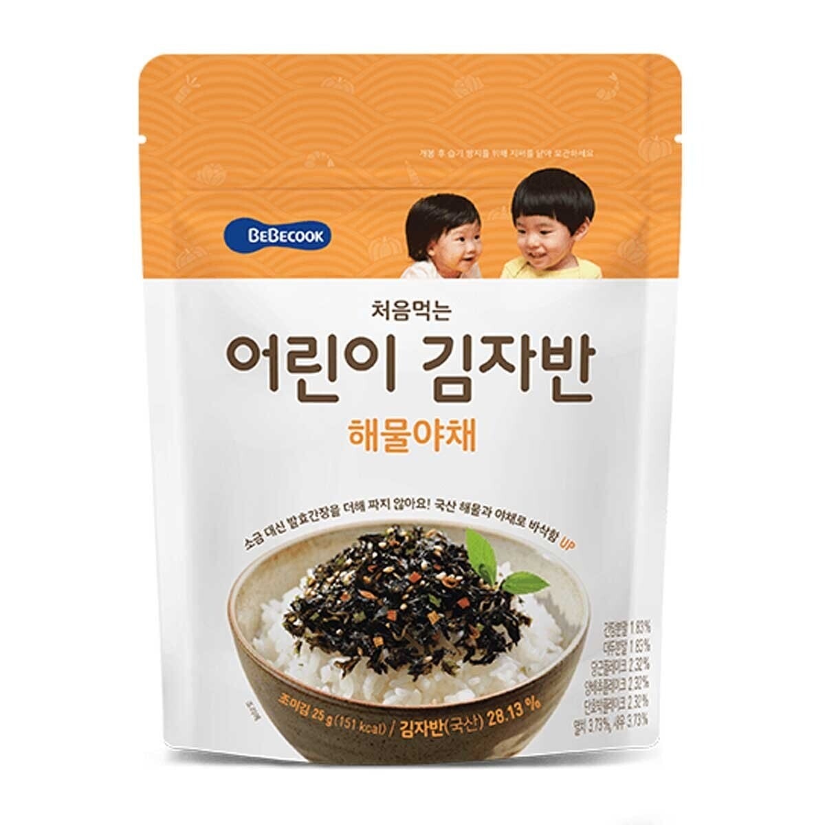 BEBE COOK Seaweed Mix Seafood & Vegetable