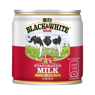 BLACK & WHITE Full Cream Evaporated Milk