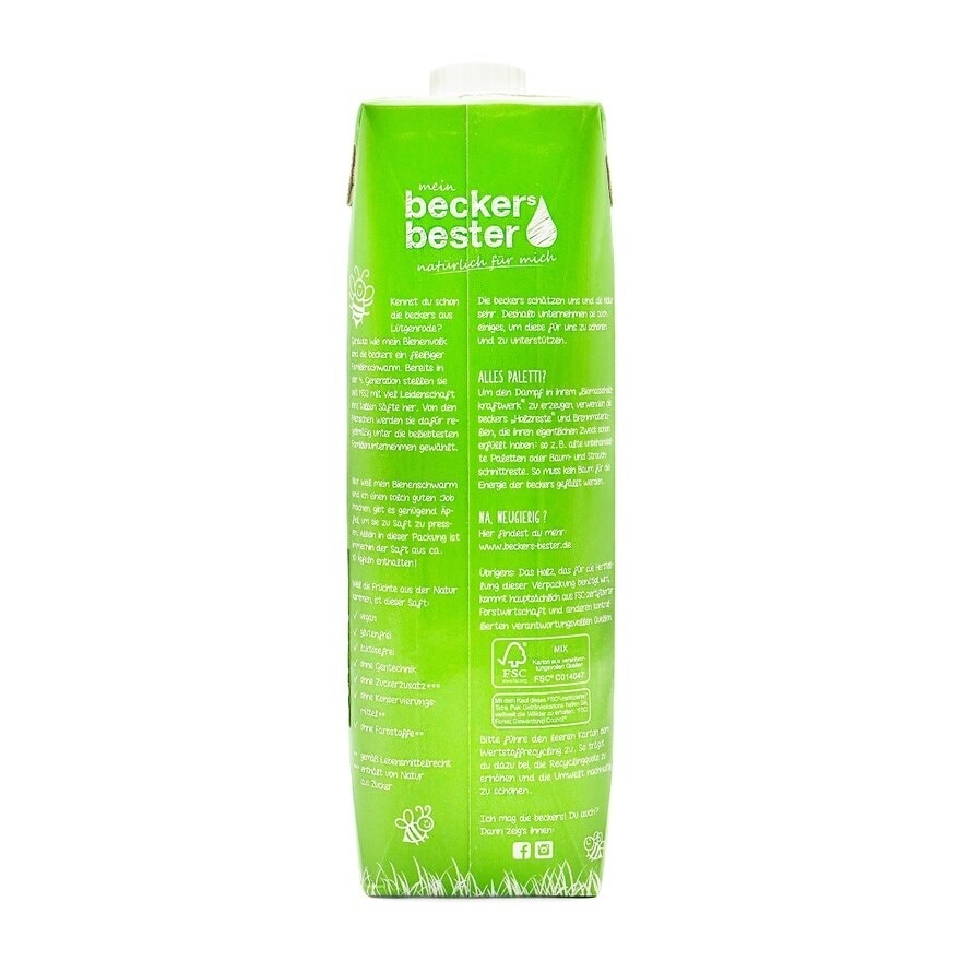 BECKERS BESTER Cloudy Apple Juice 100prcnt