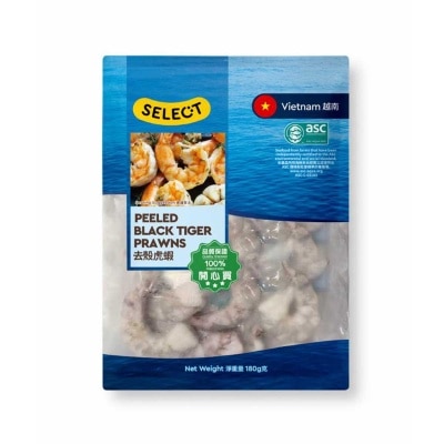 SELECT Frozen Raw Black Tiger Prawn Meat (asc) [vietnam] (frozen -18°c)
