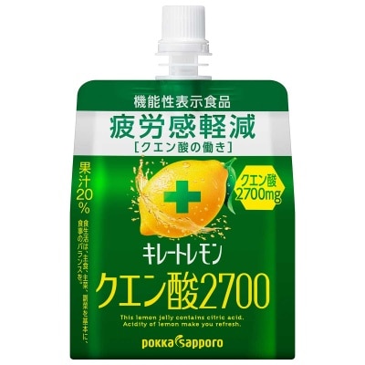 POKKA SAPPORO 檸檬酸２７００啫喱企袋